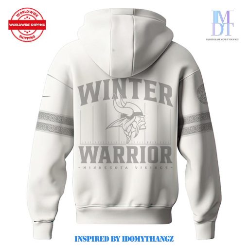 Minnesota Vikings 2024 Winter Warrior Limited Edition Hoodie