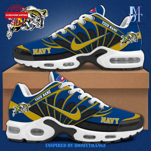 Navy Midshipmen 2024 Air Max Plus Limited Edition Sneakers