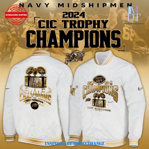 Navy Midshipmen 2024 Champions Limited Edition Baseball Jacket