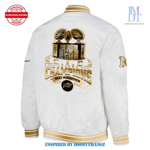 Navy Midshipmen 2024 Champions Limited Edition Baseball Jacket