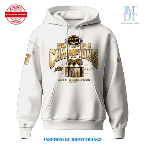 Navy Midshipmen 2024 Champions Limited Edition Hoodie