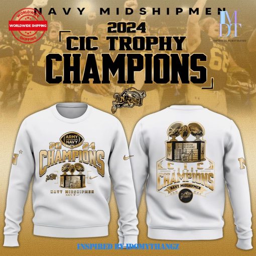 Navy Midshipmen 2024 Champions Limited Edition Sweatshirt