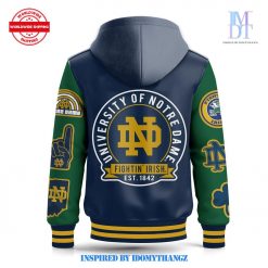 Notre Dame Fighting Irish University Special Hooded Baseball Jacket