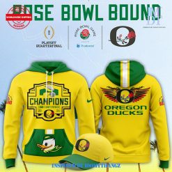 Oregon Ducks 2024 Rose Bowl Games Special Limited Edition Hoodie