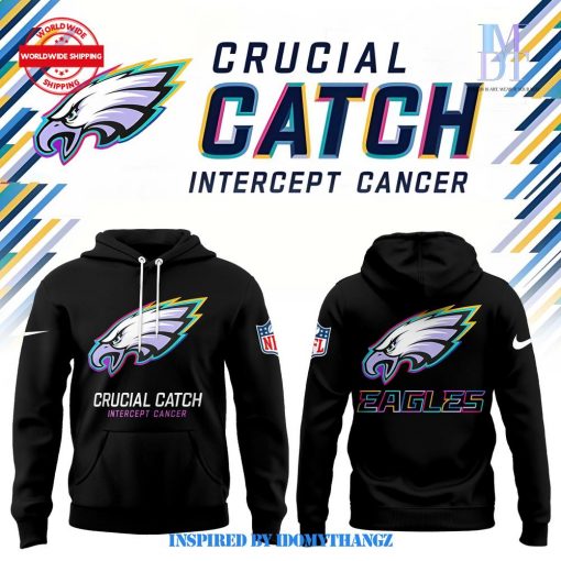 Philadelphia Eagles 2024 NFL Crucial Catch Limited Edition Hoodie