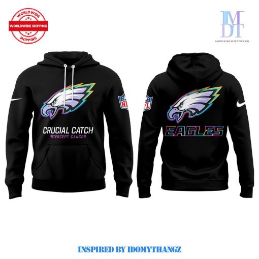 Philadelphia Eagles 2024 NFL Crucial Catch Limited Edition Hoodie