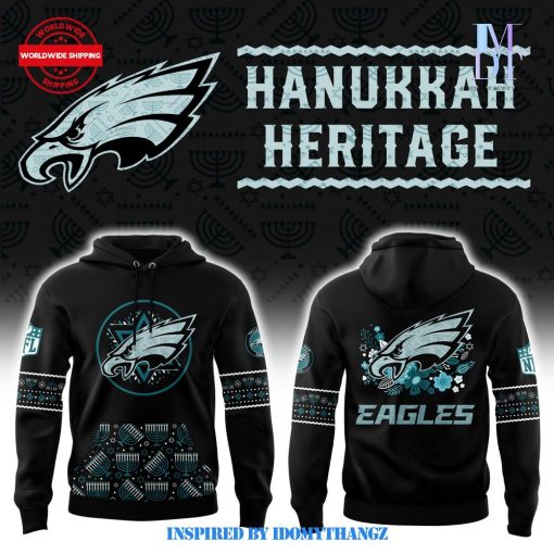 Philadelphia Eagles Hanukkah Heritage Limited Edition Hoodie