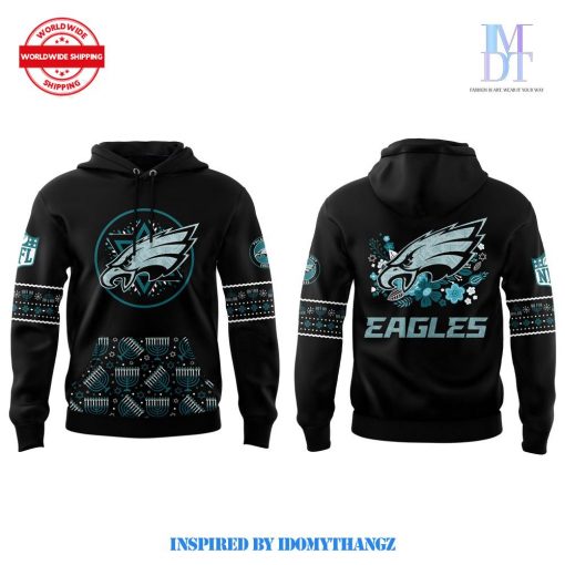 Philadelphia Eagles Hanukkah Heritage Limited Edition Hoodie