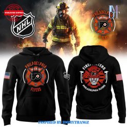 Philadelphia Flyers 2024 Firefighter Appreciation Night Limited Edition Hoodie