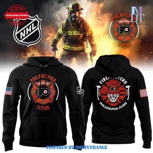 Philadelphia Flyers 2024 Firefighter Appreciation Night Limited Edition Hoodie