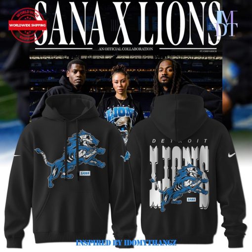 SANA x Detroit Lions 2025 Nike Limited Hoodie