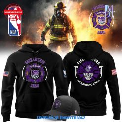 Sacramento Kings 2024 Firefighter Appreciation Night Premium Limited Pullover Hoodie