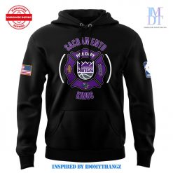 Sacramento Kings 2024 Firefighter Appreciation Night Premium Limited Pullover Hoodie