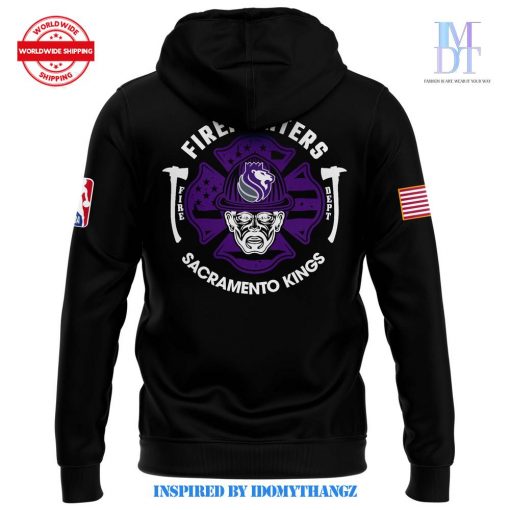 Sacramento Kings 2024 Firefighter Appreciation Night Premium Limited Pullover Hoodie