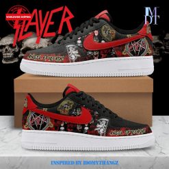 Slayer Angel Of Death Premium Edition Air Force 1 Sneakers