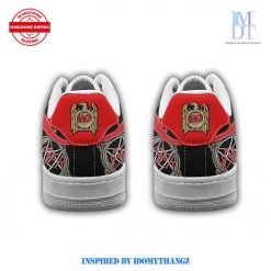 Slayer Angel Of Death Premium Edition Air Force 1 Sneakers