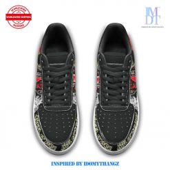 Slayer Angel Of Death Premium Edition Air Force 1 Sneakers