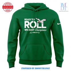 Philadelphia Eagles 2024 NFC East Division Champions Special Edition Green Hoodie