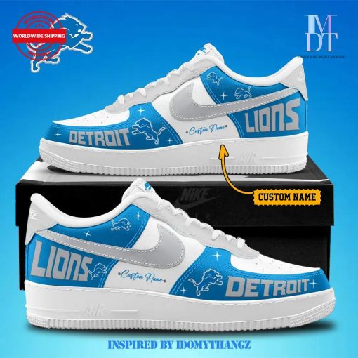 Detroit Lions Nike Air Force 1 Limited Sneakers