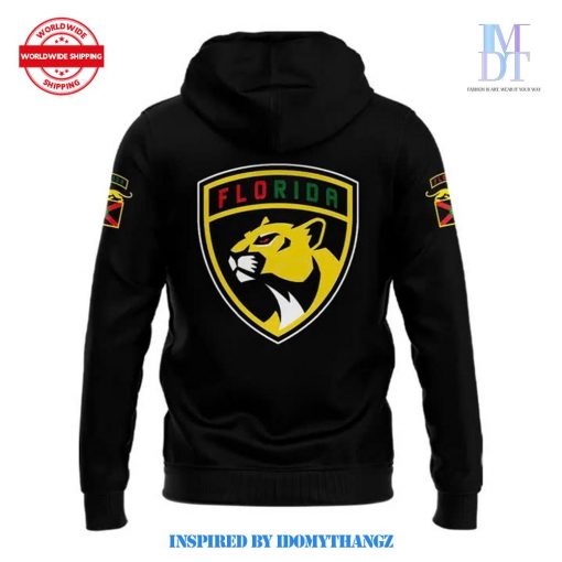 Florida Panthers 2025 Black History Night Limited Hoodie