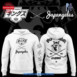 Japangeles x Los Angeles Kings 2025 Limited Edition White Hoodie