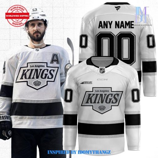 Los Angeles Kings 2025 Limited Edition White Hockey Jersey