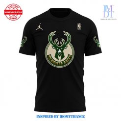 Milwaukee Bucks NBA Emirates Cup Champions Limited T-Shirt