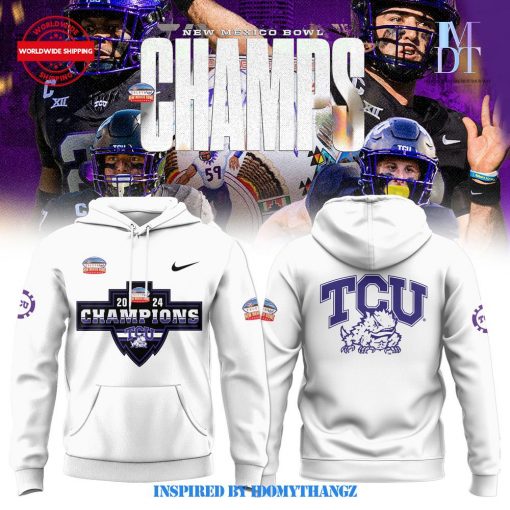 TCU Football New Mexico Bowl Champions Nike Limited Hoodie