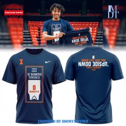 Upside down Terrence Shannon Illinois Fighting Illini Limited T-shirt