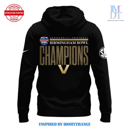 Vanderbilt Football Champions Limited Edition Hoodie