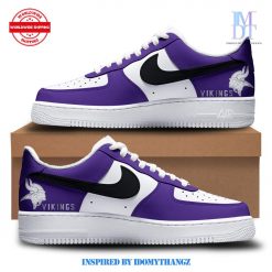 Minnesota Vikings Special Edition Air Force 1 Sneakers