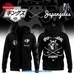 Japangeles x Los Angeles Kings 2025 Limited Edition Black Hoodie