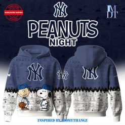 New York Yankees 75th Anniversary of Peanuts Snoopy Special Edition Hoodie